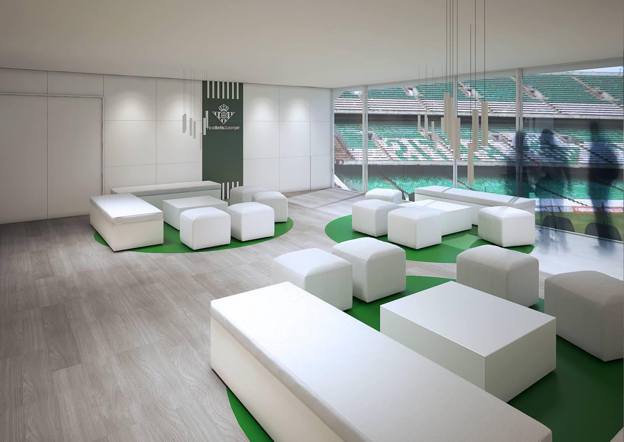 Rediseño del interior del Estadio Benito Villamarín