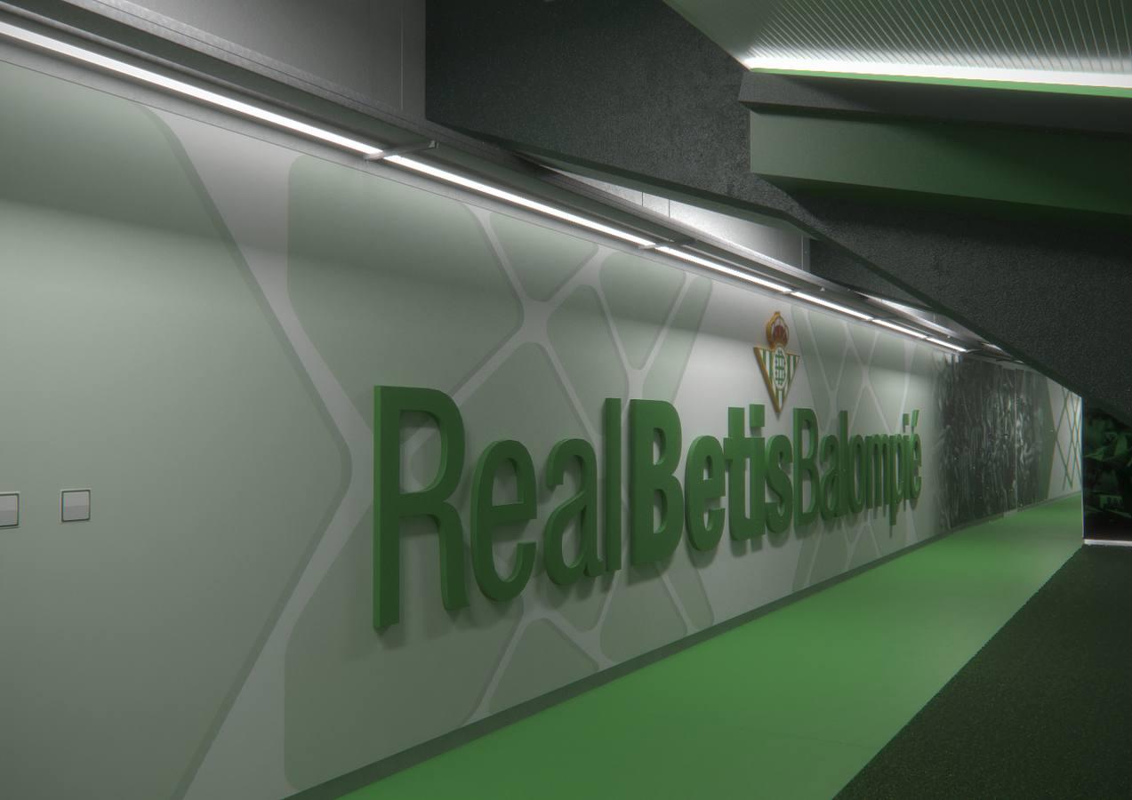 Rediseño del interior del Estadio Benito Villamarín