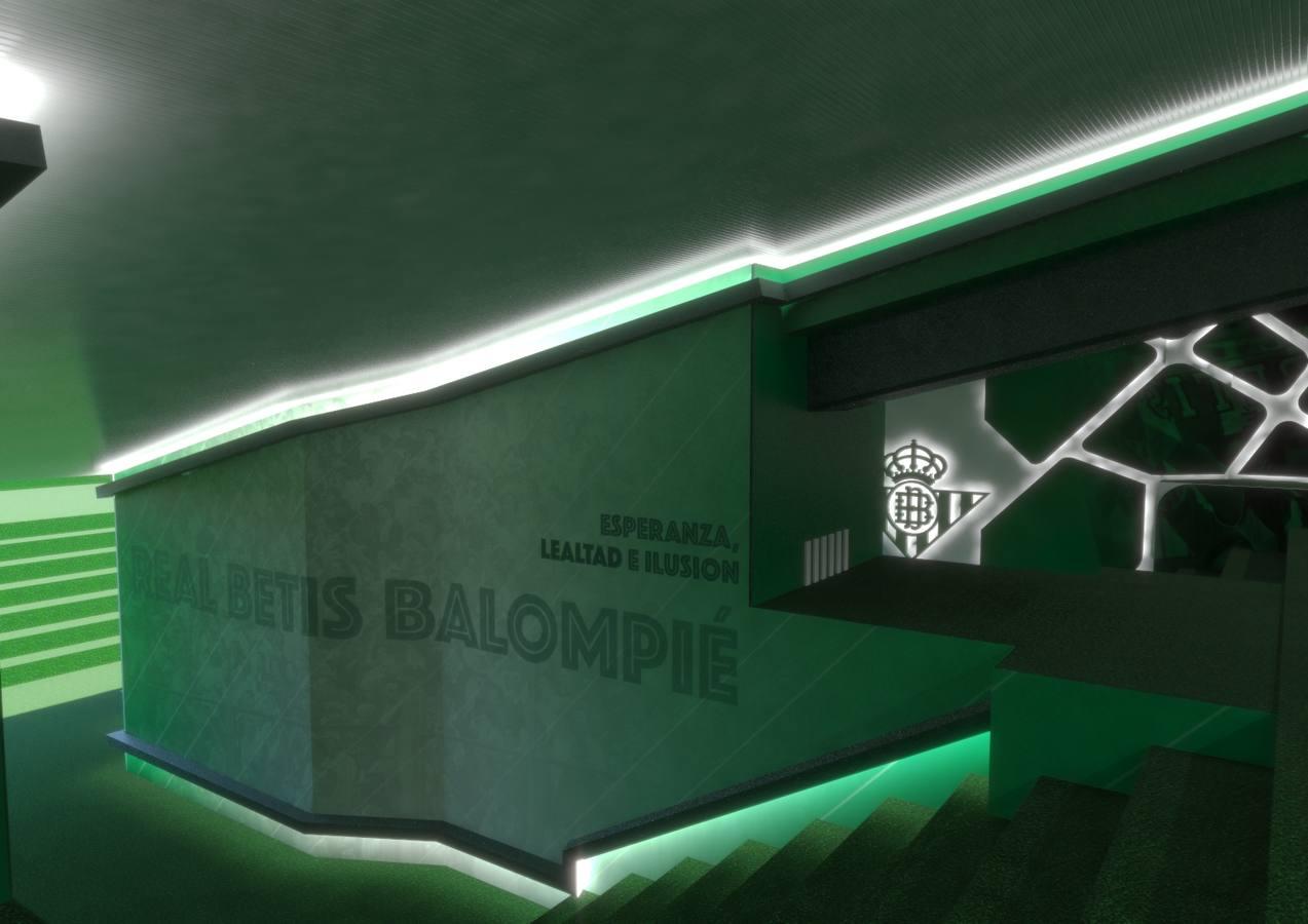 Rediseño del interior del Estadio Benito Villamarín