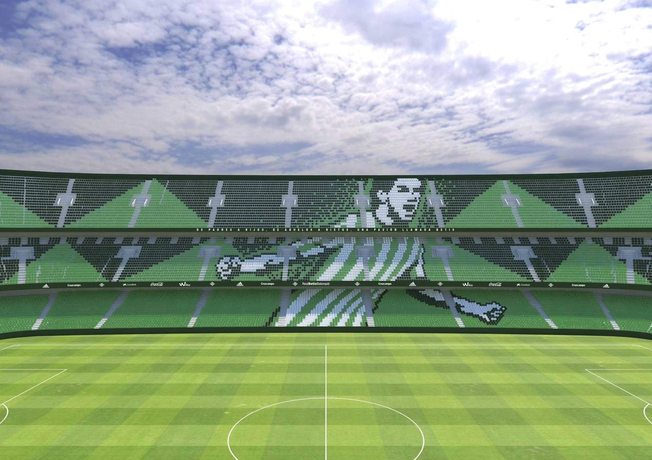 Rediseño del interior del Estadio Benito Villamarín