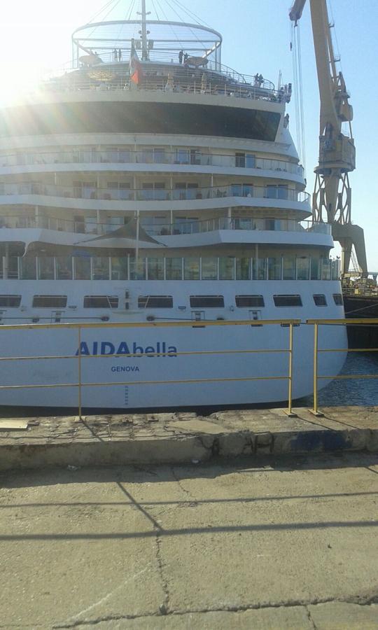 Reparación del crucero &#039;Aida Bella&#039; en Cádiz