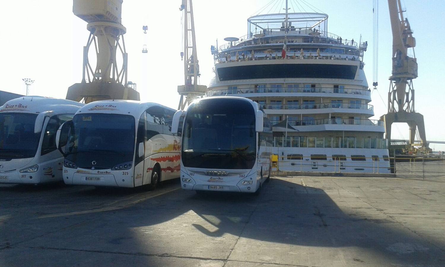 Reparación del crucero &#039;Aida Bella&#039; en Cádiz