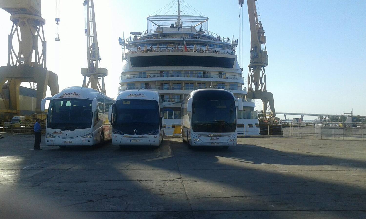 Reparación del crucero &#039;Aida Bella&#039; en Cádiz