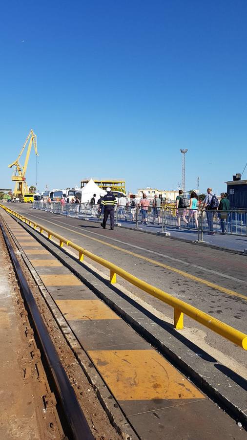 Reparación del crucero &#039;Aida Bella&#039; en Cádiz