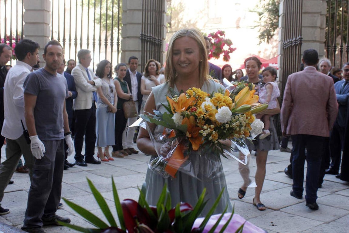 La ofrenda floral del Corpus, en imágenes