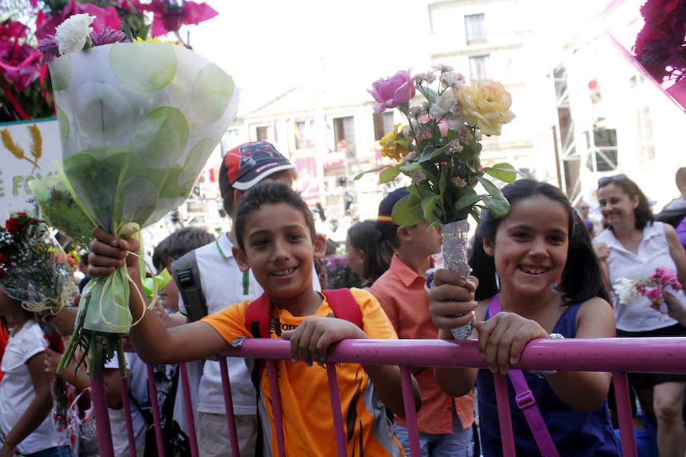 La ofrenda floral del Corpus, en imágenes