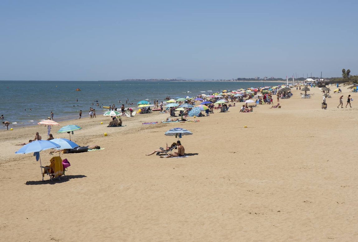 Playa de Islantilla, en Huelva