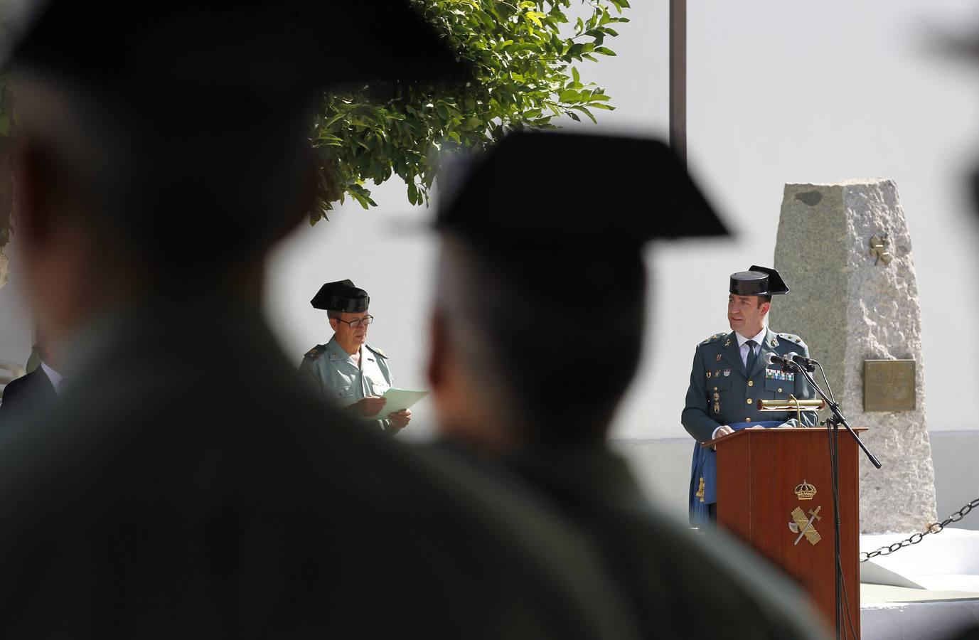 Relevo en la Comandancia de la Guardia Civil, en imágenes