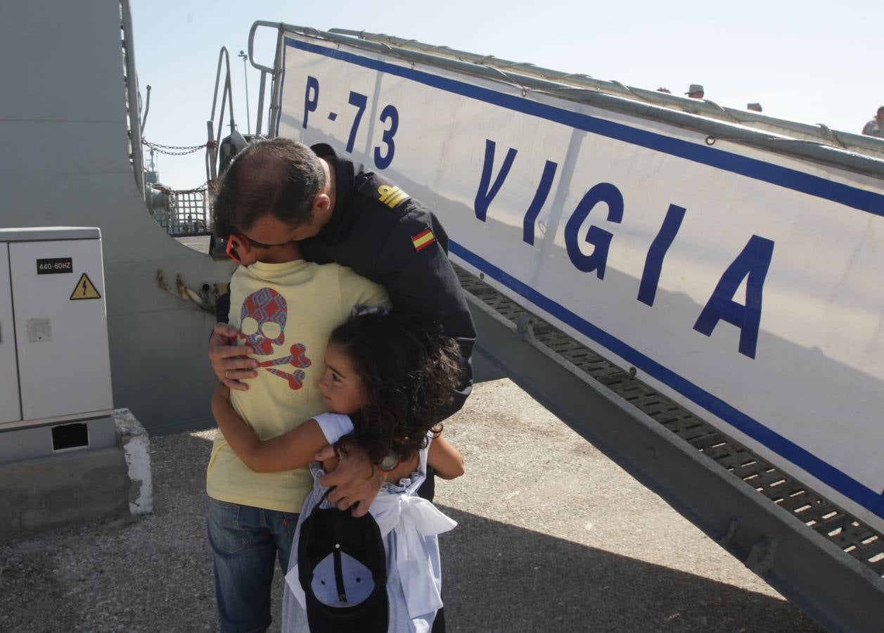 Llegada patrullero &#039;Vigía&#039; a la Estación Naval de Puntales