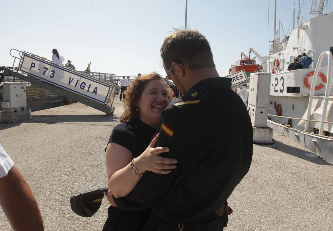 Llegada patrullero &#039;Vigía&#039; a la Estación Naval de Puntales