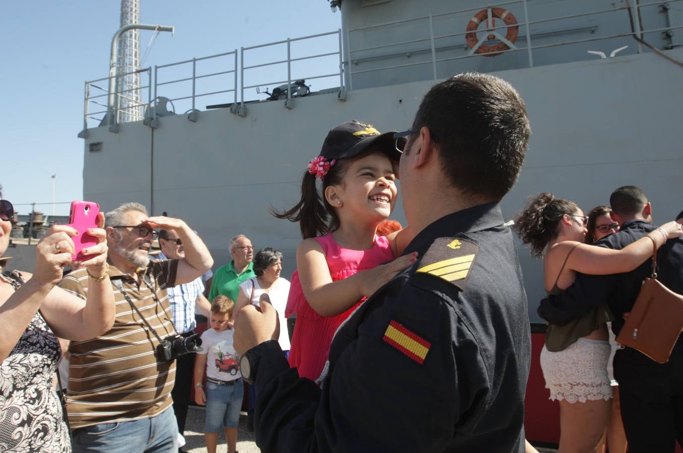 Llegada patrullero &#039;Vigía&#039; a la Estación Naval de Puntales