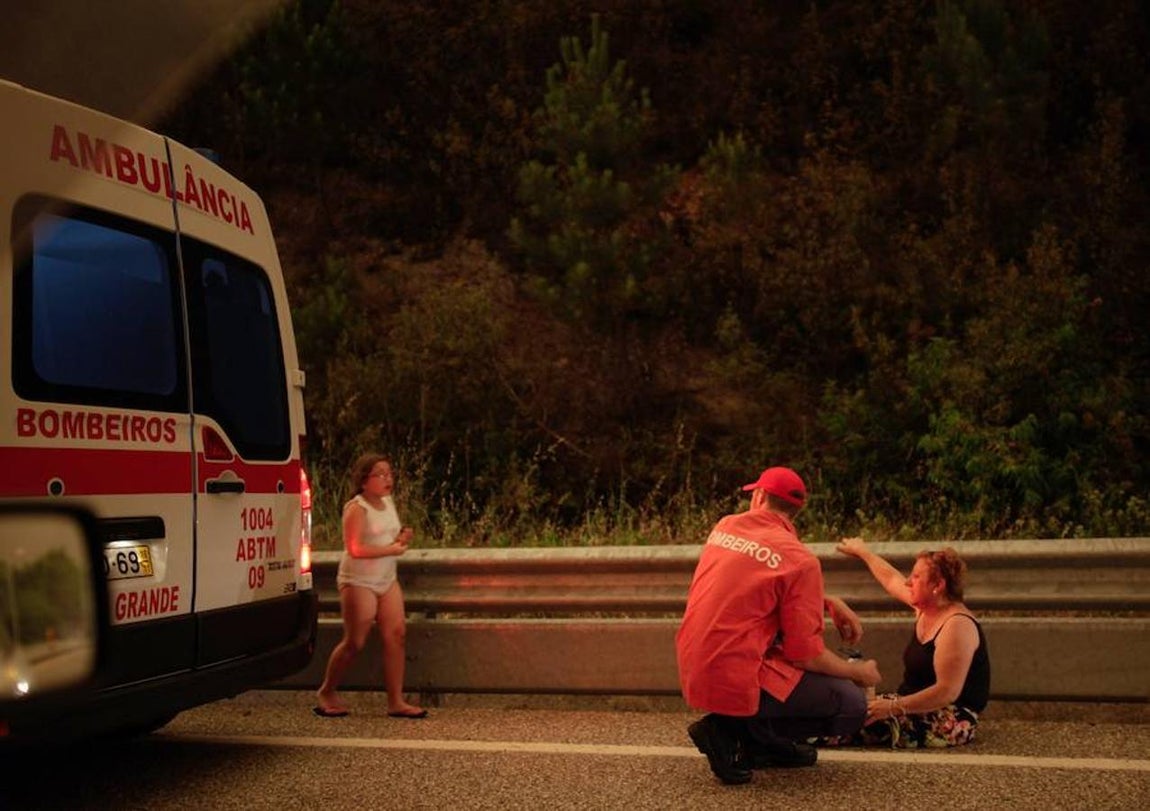Trágico incendio en Portugal