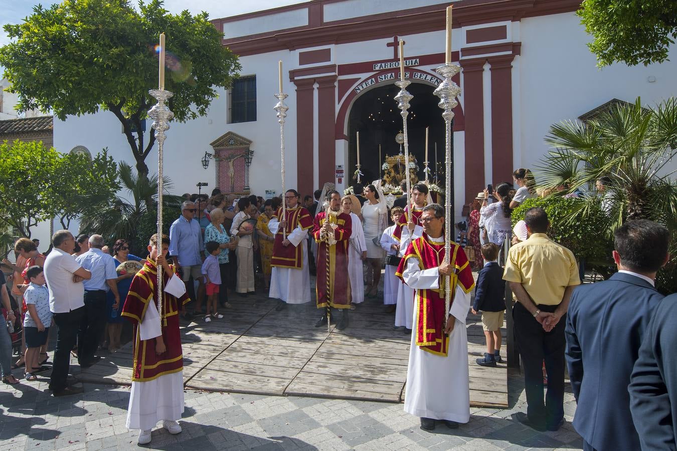 El Corpus Chisti de Tomares, en imágenes