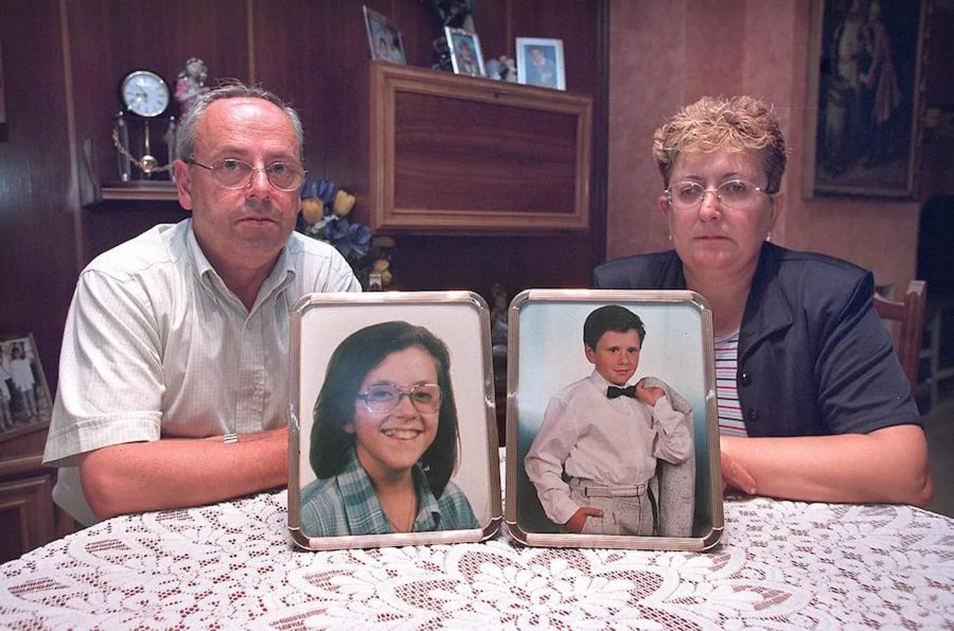 Enrique Vicente y Nuria Manzanares perdieron a sus hijos en el atentado de ETA realizado en el Hipercor de Barcelona