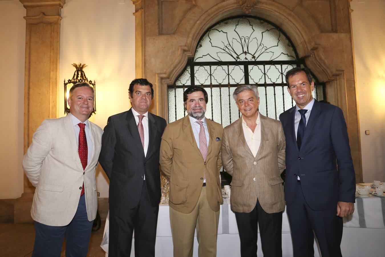 Edmundo Hernández Francés, Jesús Borjabad García, Óscar González-Barba, Juan Carlos Juárez Arriola y Luis Miguel Pelayo Flores