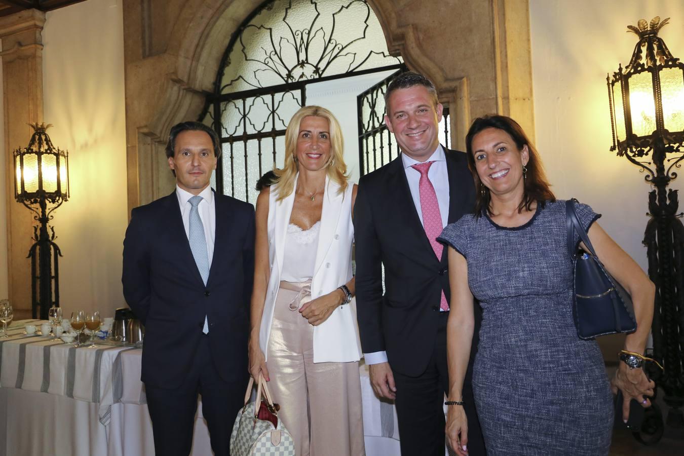 Daniel Pozo Acebes, Begoña Carrasco Fernández, Ignacio Blasco López e Inmaculada Benito Hernández