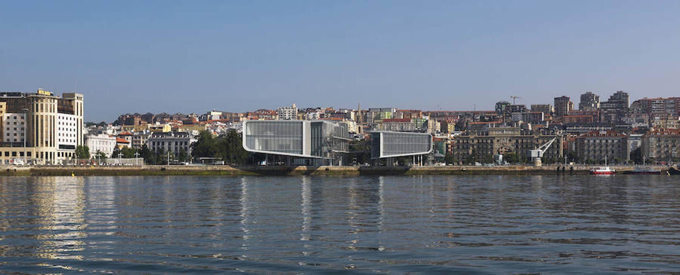 El Centro Botín ocupa un rincón privilegiado de la ciudad de Santander