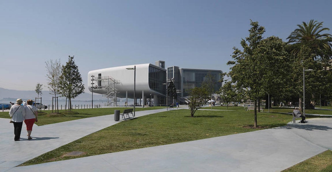 Imagen exterior del Centro Botín. Enrico Cano