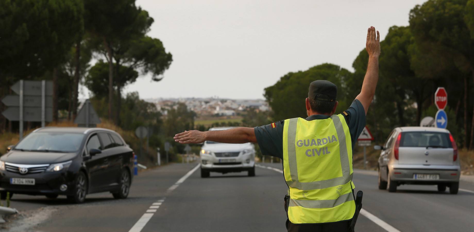 Las labores de extinción y lucha contra el incendio de Doñana, en imágenes