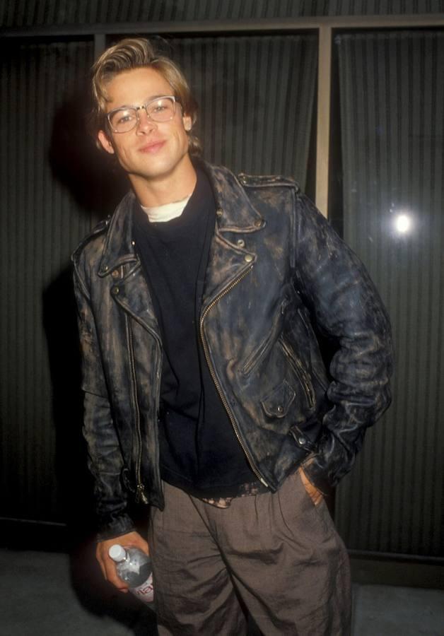 Brad Pitt en 1988. 