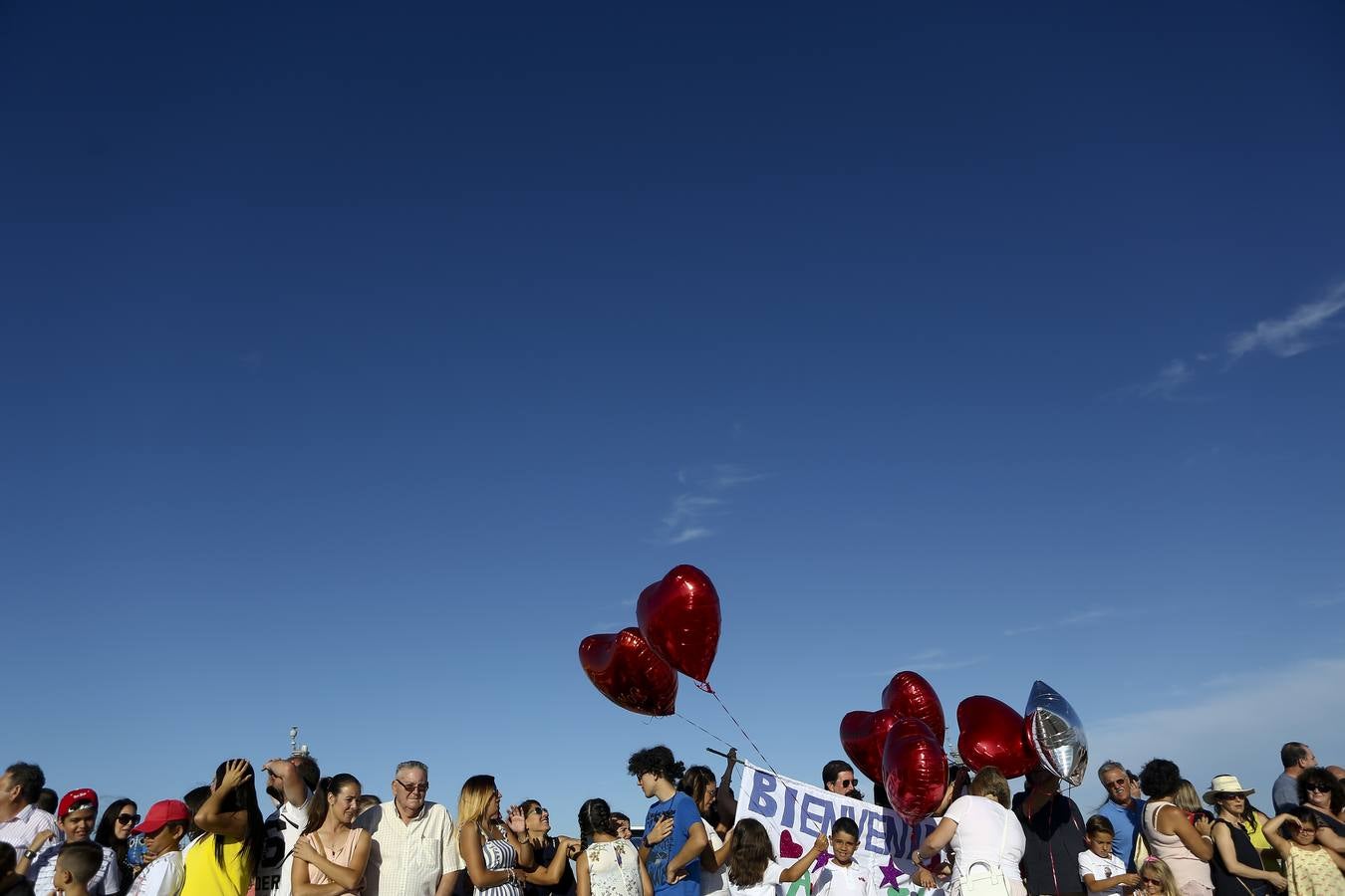 Llegada de la fragata Canarias a la Base de Rota