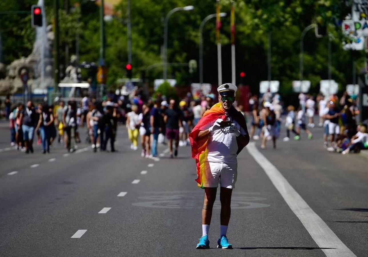 Este año, se suma por primera vez al desfile la Asociación policial por la Visibilidad Sexual, de Género e Igualdad, LGTBIpol. 