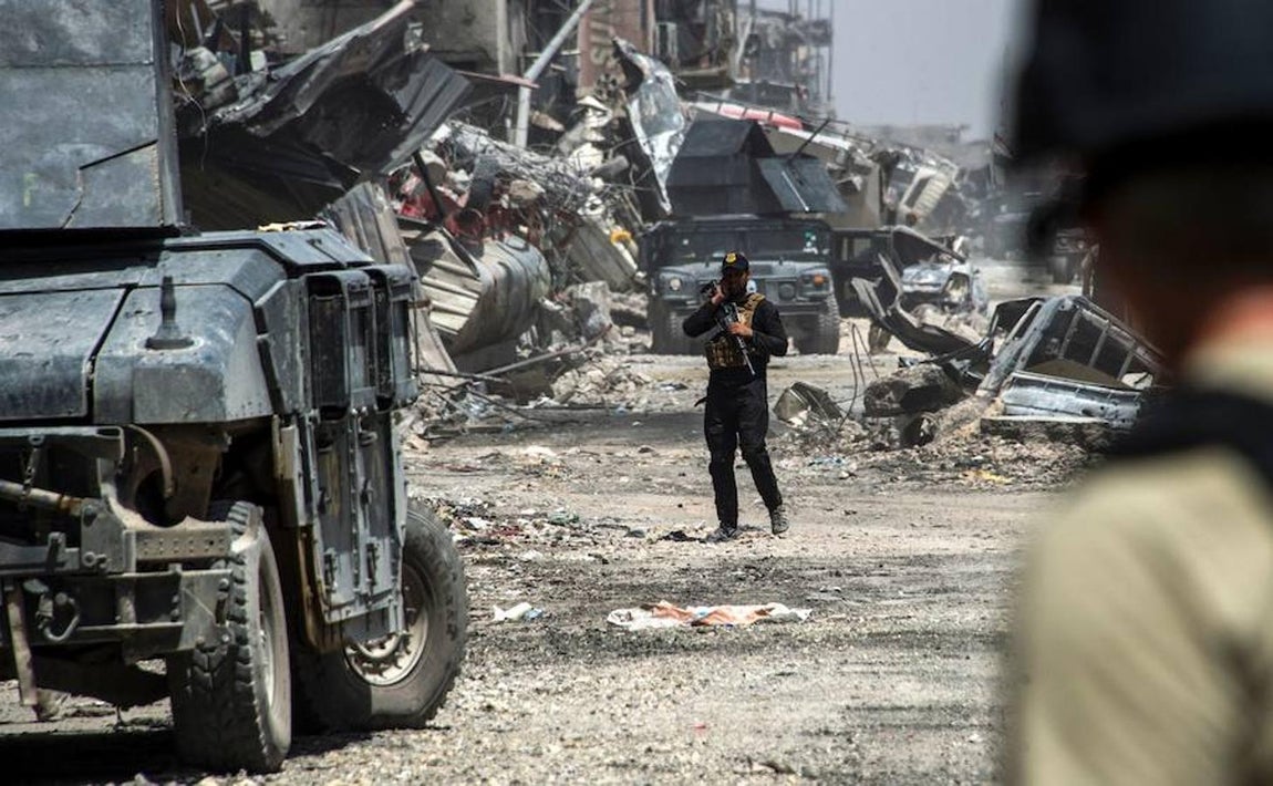 Irak reconquista Mosul, en imágenes