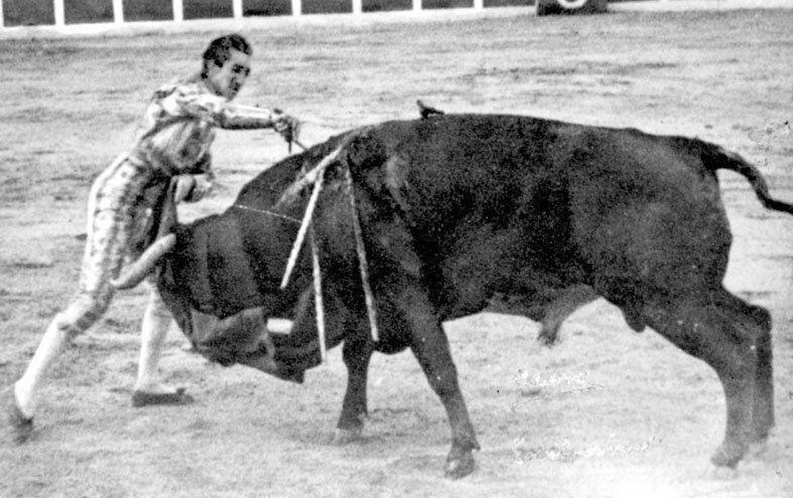 Manolete toreando. 