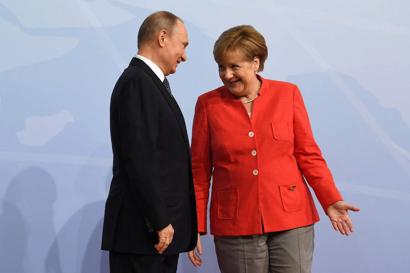 Putin y Merkel en el G-20