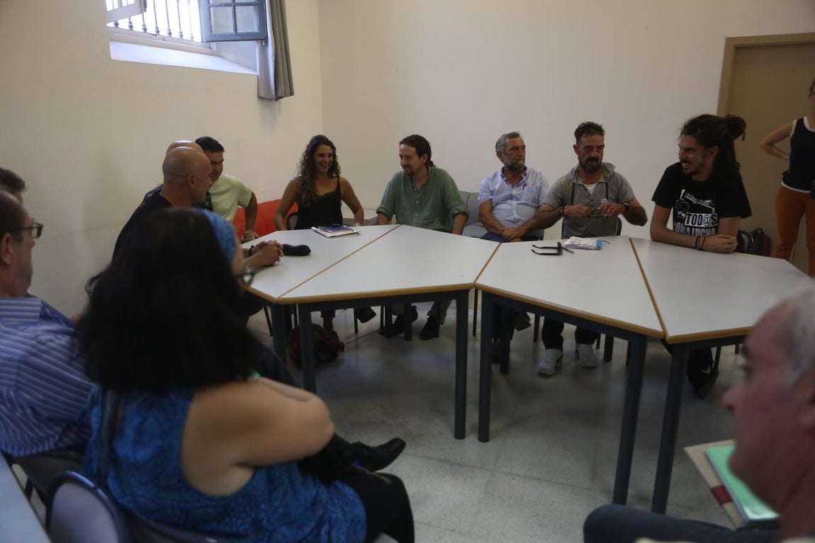 Las imágenes de la Universidad de verano de Podemos en Cádiz