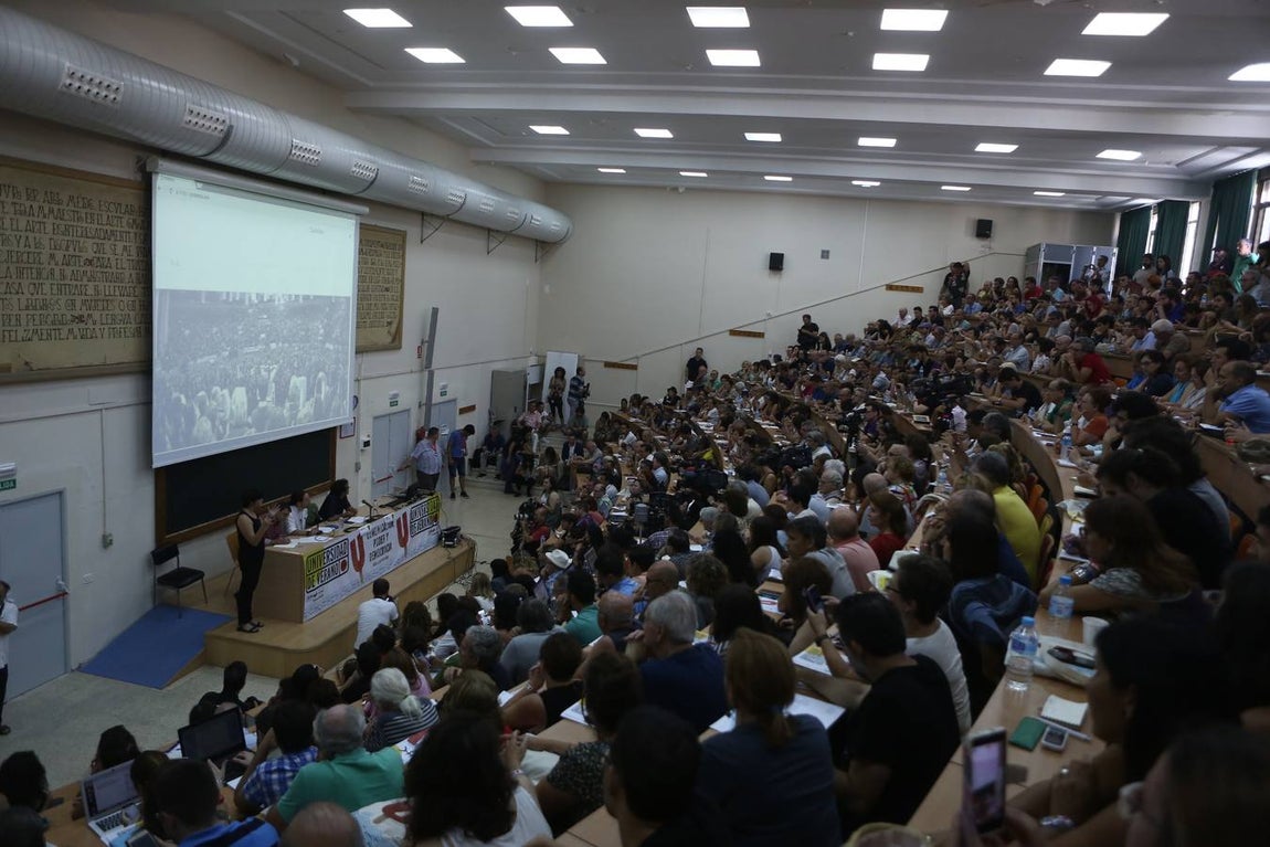 Las imágenes de la Universidad de verano de Podemos en Cádiz