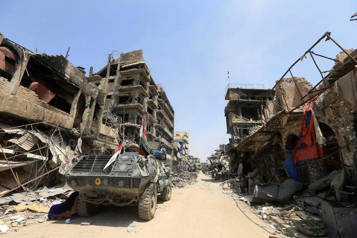 Comandantes y militares de las diferentes unidades han llevado a cabo la operación militar desde hace casi nueve meses. 