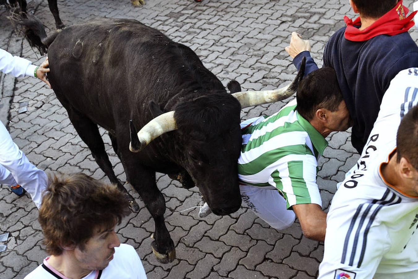 Las imágenes del sexto encierrro de Sanfermines