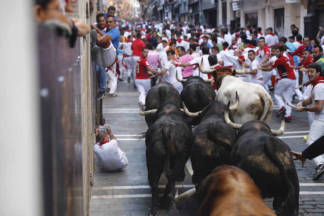 Las imágenes del sexto encierrro de Sanfermines