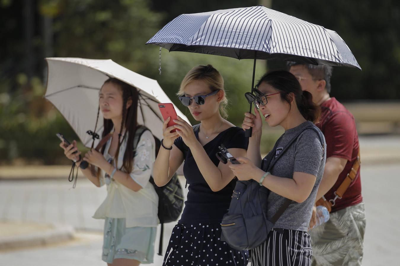 Alerta roja en Sevilla por temperaturas superiores a 44º