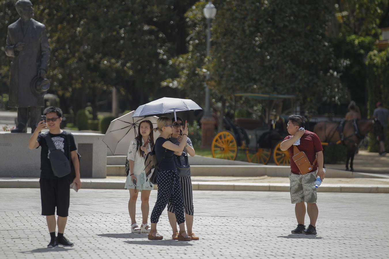 Alerta roja en Sevilla por temperaturas superiores a 44º