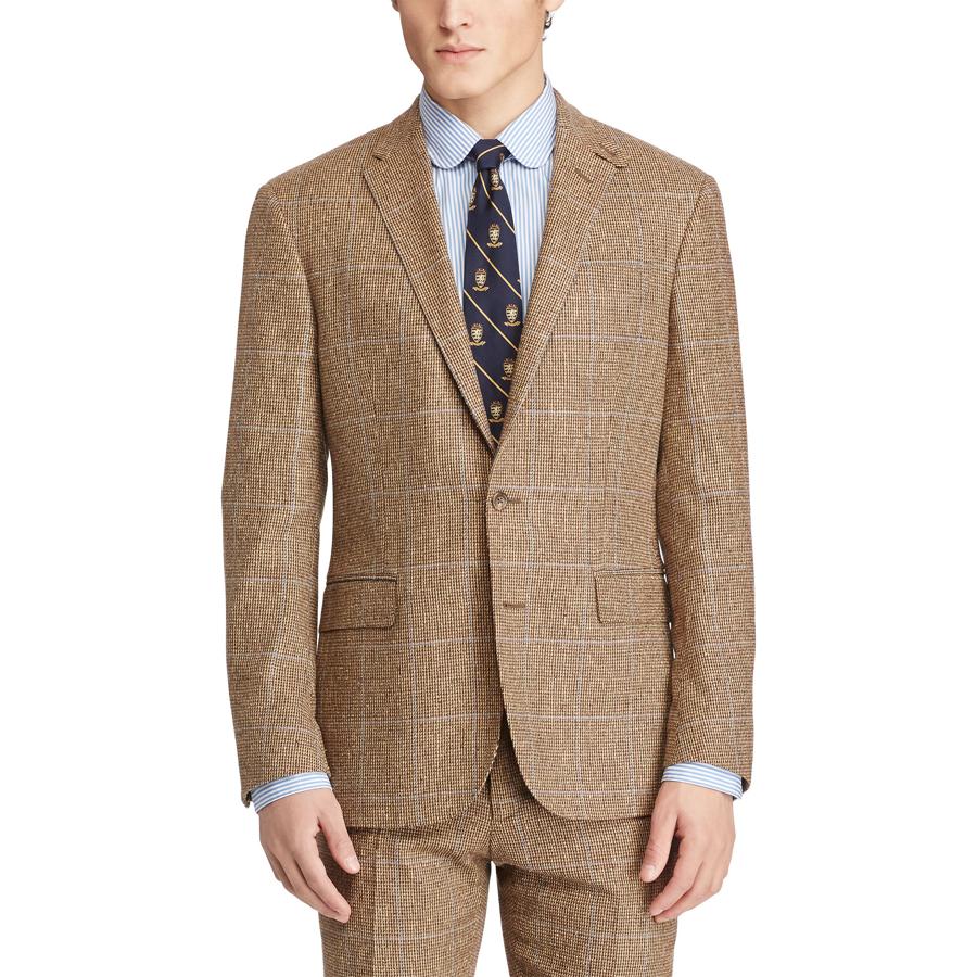 Americana con estampado a cuadros (417€)