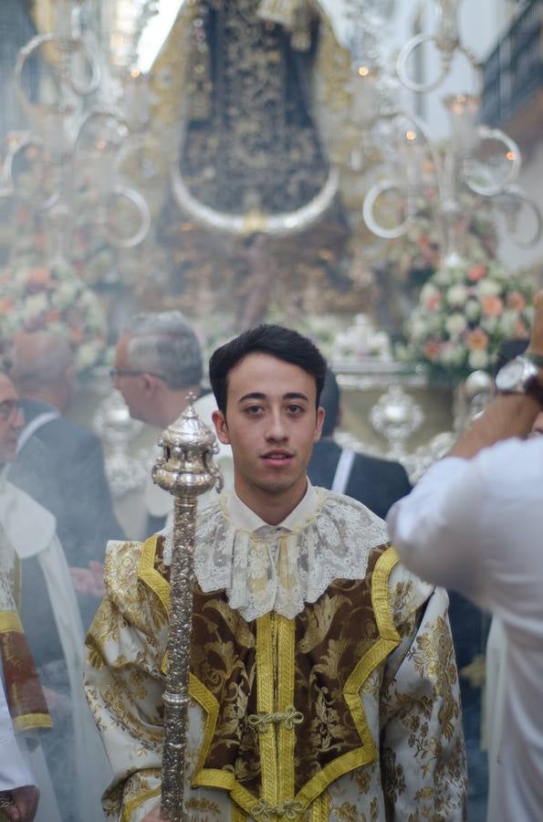 La procesión de la Virgen del Carmen del Santo Ángel, en imágenes