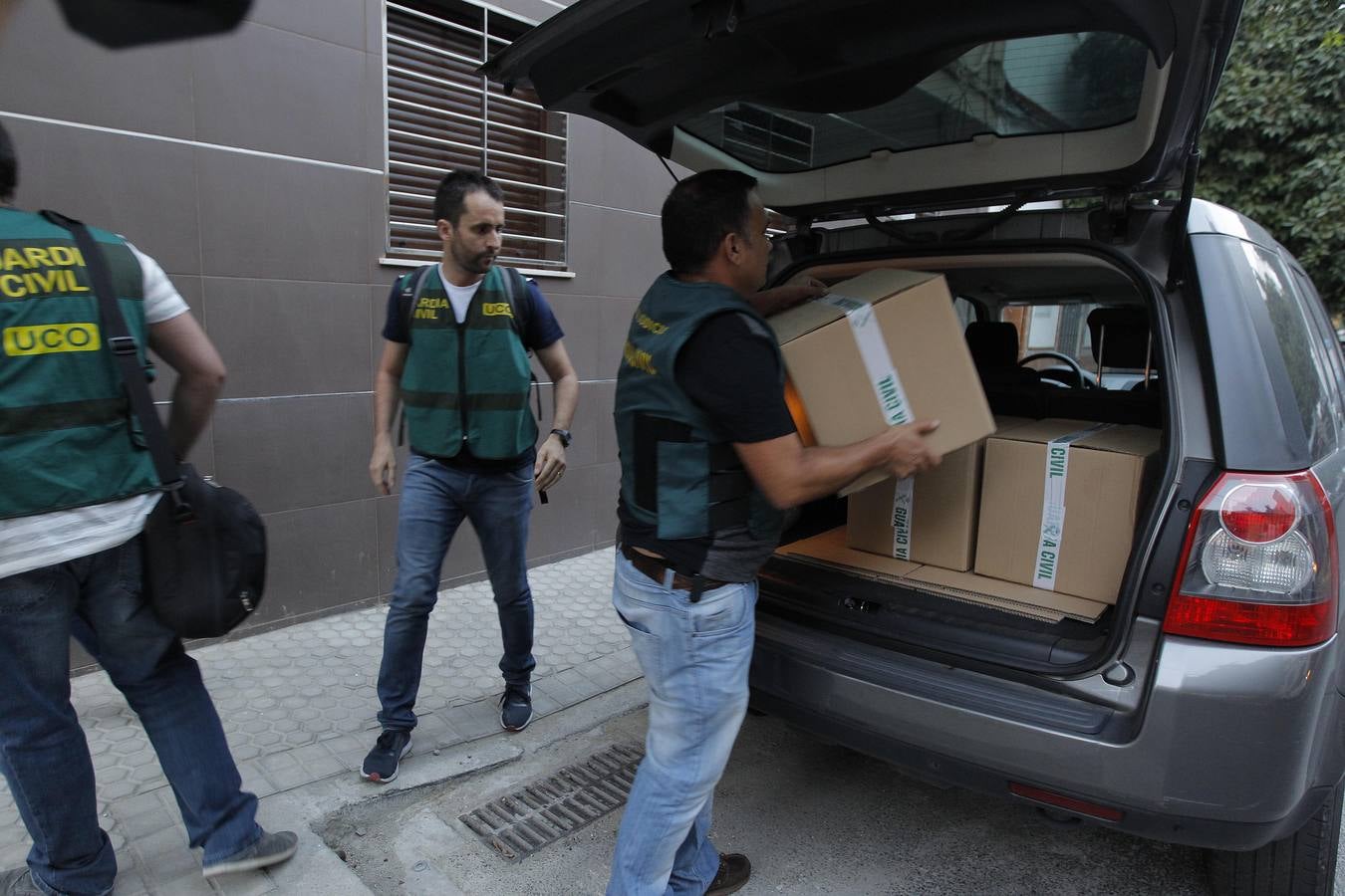 Registros de la Guardia Civil en la Federación Andaluza de Fútbol