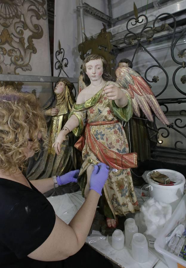 La parroquia de la Magdalena restaura su patrimonio artístico