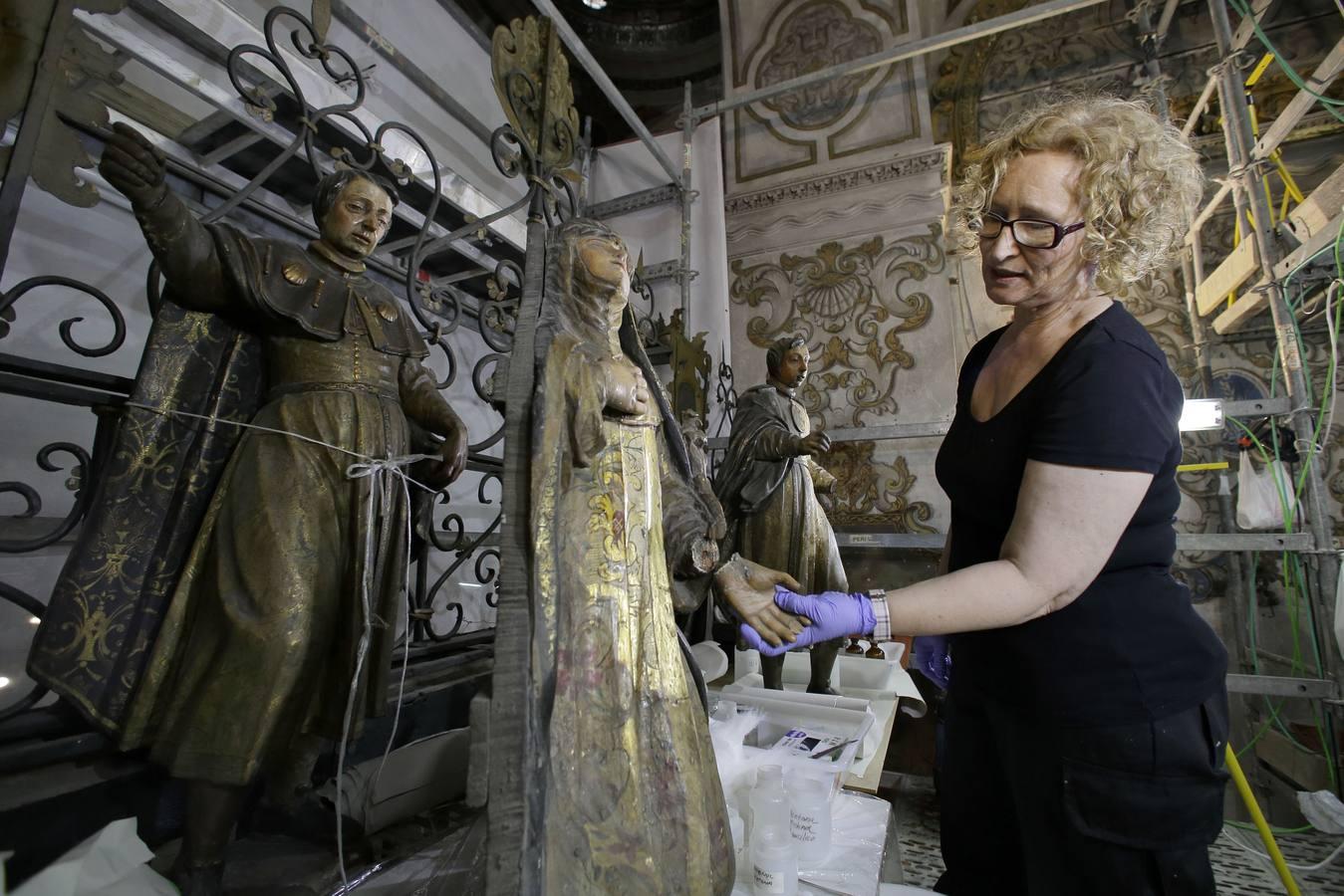 La parroquia de la Magdalena restaura su patrimonio artístico