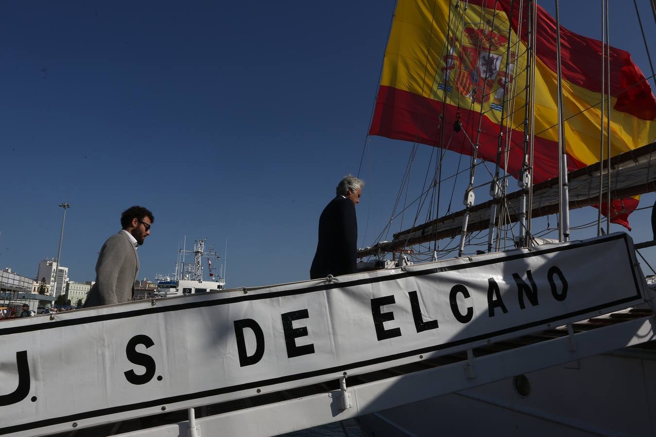 El buque regresa a Cádiz tras su 89º crucero de instrucción