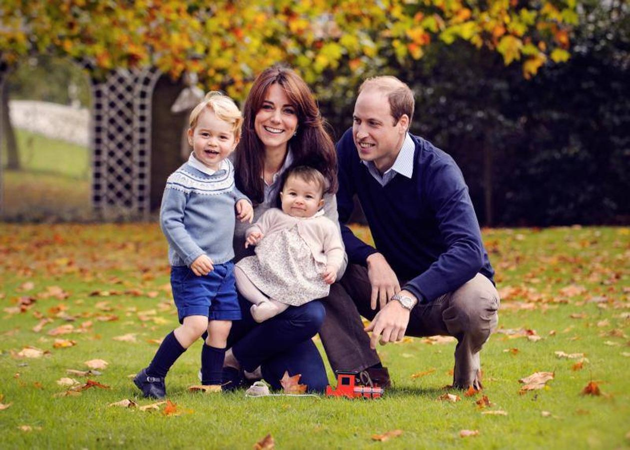 Jorge junto a sus padres y hermana. 