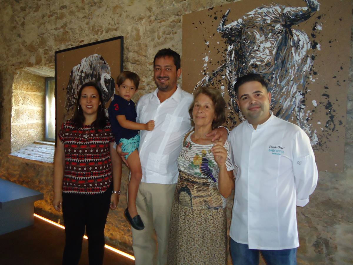 Mª Eugenia Lara, Basilio Iglesias, Keka Raffo y Juanlu Fernández. 