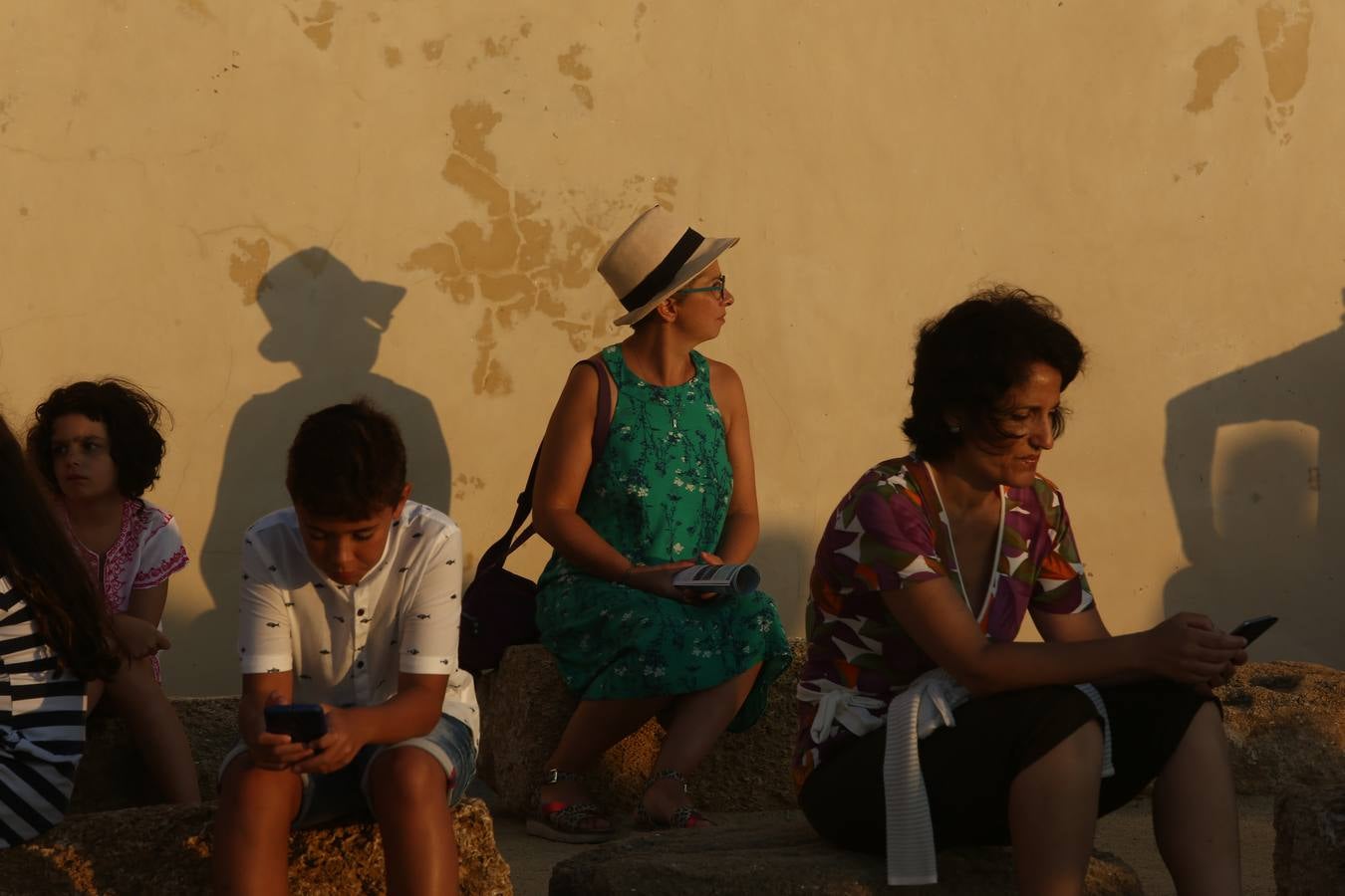 Puestas de sol en el castillo de Santa Catalina de Cádiz