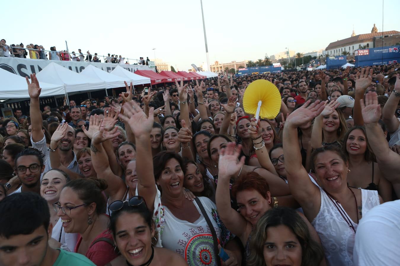 Búscate en el concierto de Manuel Carrasco en el puerto de Cádiz