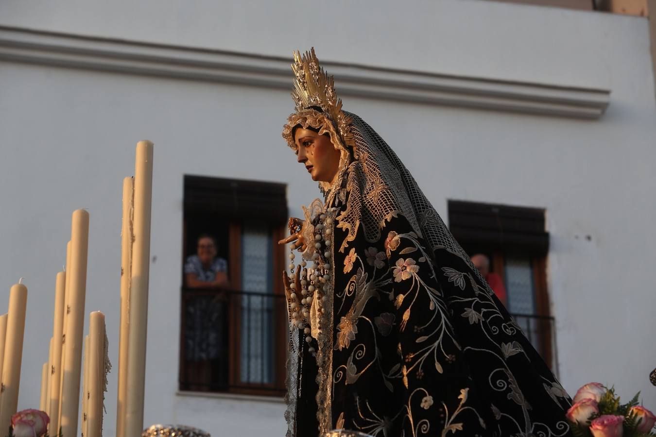 Procesión extraordinaria de la Virgen de la Soledad por el 425 aniversario de la hermandad