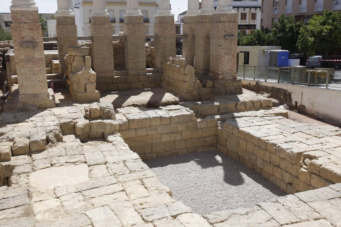 En imágenes, la restauración del Templo Romano de Córdoba