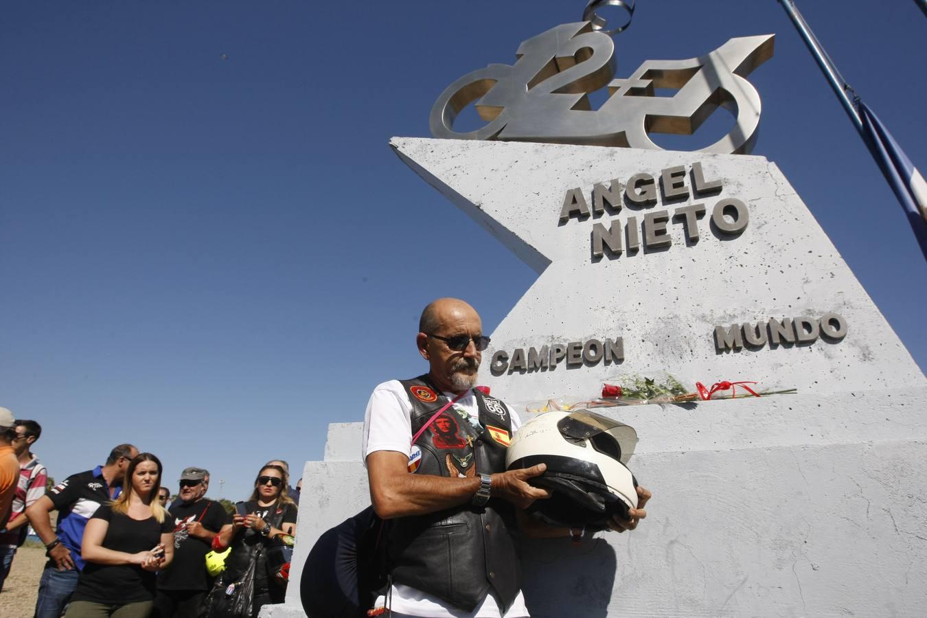 FOTOS: Homenaje a Ángel Nieto en el Circuito de Jerez