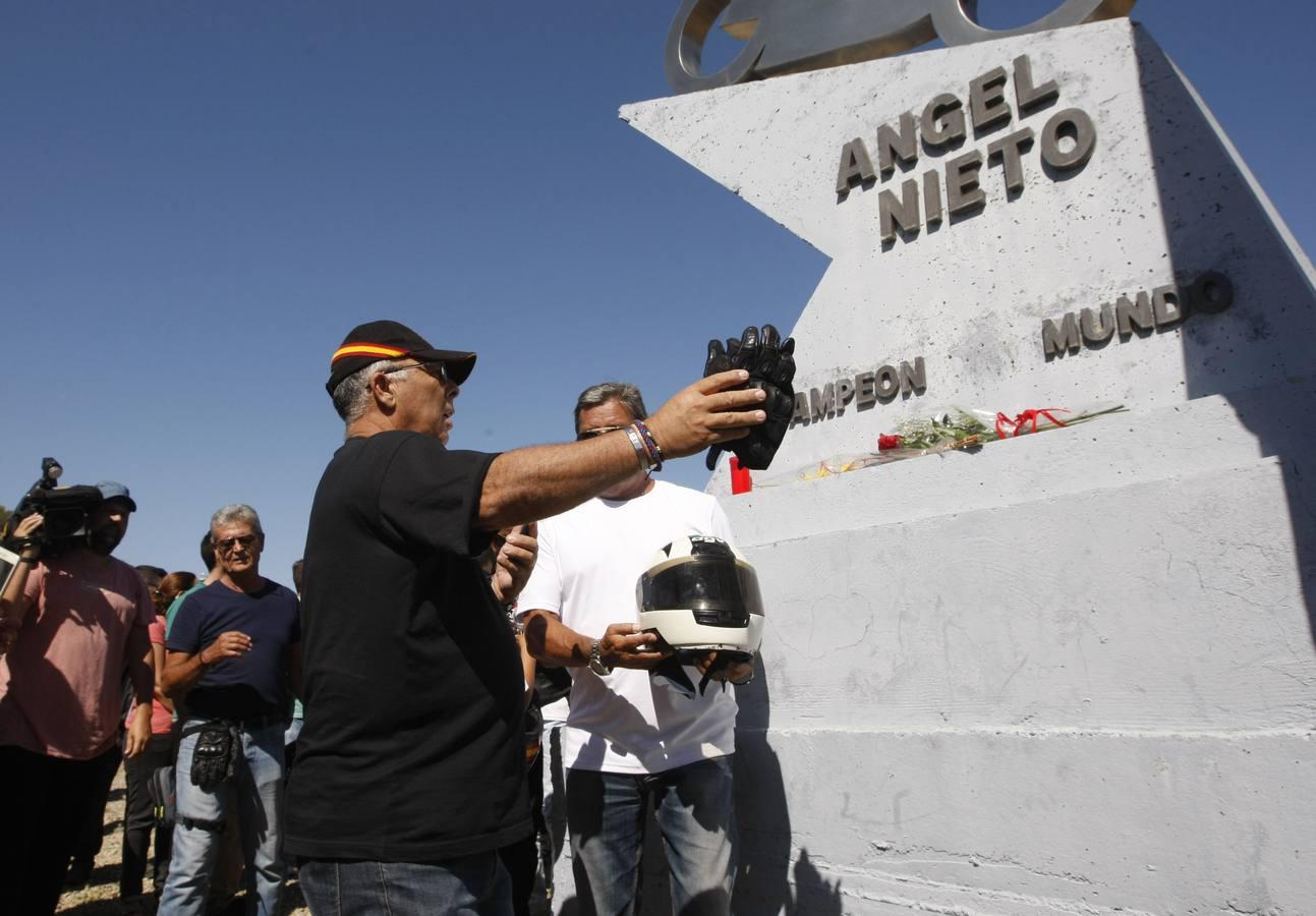 FOTOS: Homenaje a Ángel Nieto en el Circuito de Jerez